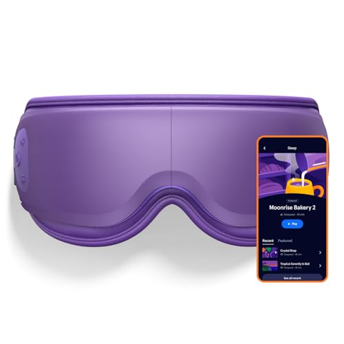 RENPHO Eyeris Ultra Quiet Eye Massager with Heat, Birthday Gifts Eye Care, Lightweight Heated Eye Mask, New Year Gifts for Women Mom Men Girls, Birthd