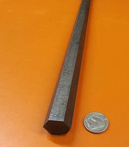 4140 Alloy Steel Hex Rod .750" Diameter x 3 Foot Length 1 Piece
