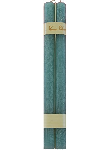 Vance Kitira Timber Taper Candle Pair - Sea Glass #TOP1