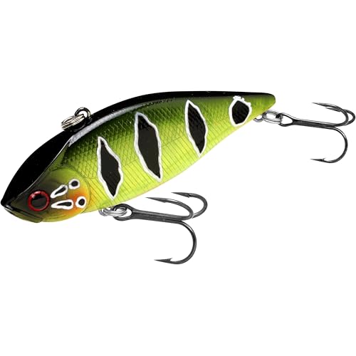 LUCKY CRAFT LV-500 MAX, 297 Magma Peacock, Lipless Crankbait, Freshwater Bass Fishing Lure, Lucky Vibration, Sinking Lures, Long-Casting Crankbait, Premium Fishing Gear and Accessories