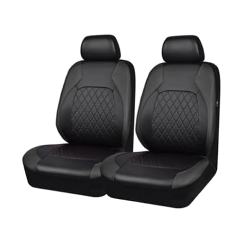 MNBVGHH Fundas Asientos para Suzuki Swift III IV V Vi VII(1996-) Resistente Protectores Asiento Cuero Sintético Transpirable Impermeable Anti Desgaste Par Delantera,A