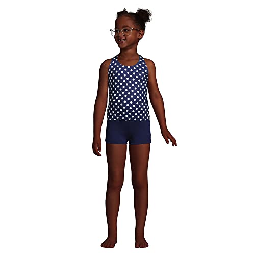 Lands' End G Boy Swim Short Deep Sea Navy Kids 14 #TOP3