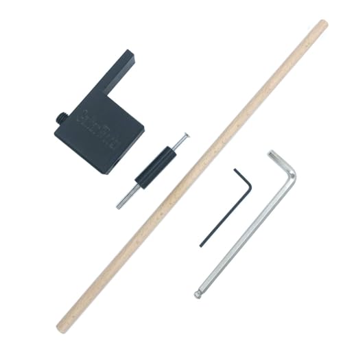 TUOREN Acoustic Guitar Bridge Pins for Enhance the Volume and Tone Compatible with AN3694 Screw Mount Version, Guitar Repairing Maintenance Tool Kit for Guitar Bridge, Guitar Luthier Tools
