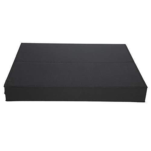 Boîte de rangement pour lunettes GOTOTOP noire à 18 compartiments sur table
