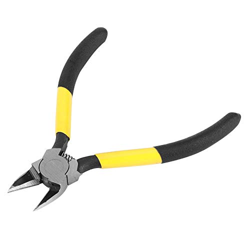 High‑Quality Strong Wire Cutter， Durable Flush Cutter Piler， Yellow + Black For Cutting Plastic Cut Soft Copper Wire Cutting Soft Iron Wir #TOP3