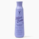 V&Co. Beauty Wave Babe Wavy Hair Shampoo, Sulfate Free & Paraben Free Hydrating Hair Care with Rice Protein & Peptides for Frizz Control & Wave Definition – 12 fl oz