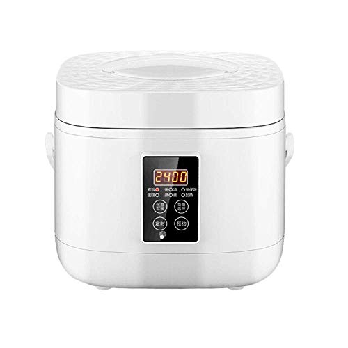 Mechanische Teile Haushalt Kleiner Reiskocher 3 Liter Smart Appointment Multifunktionskocher Dampfgarer Suppenhersteller 3-4 Personen Edelstahl