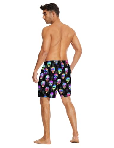 Mens Swim Trunks with Compression Liner Stretch Swimming Shorts Quick Dry 7 Inch Inseam Swimsuit Board Sport Shorts4