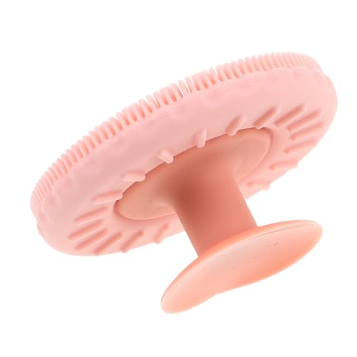 FOMIYES Soft Silicone Facial Cleansing Brush Dual-Function Exfoliator for Deep Cleaning Skin Care Portable Gentle All Skin Types Replaceable Brush for Travel