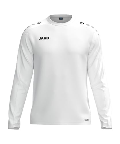 Sweatshirt pour enfants JAKO robuste et respirant blanc 116 pour l'entraînement