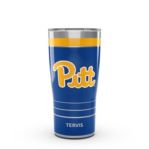 Tervis Traveler Pittsburgh Panthers - MVP Triple Insulated Tumbler Travel Cup Keeps Drinks Cold & Hot 20oz Stainless Steel