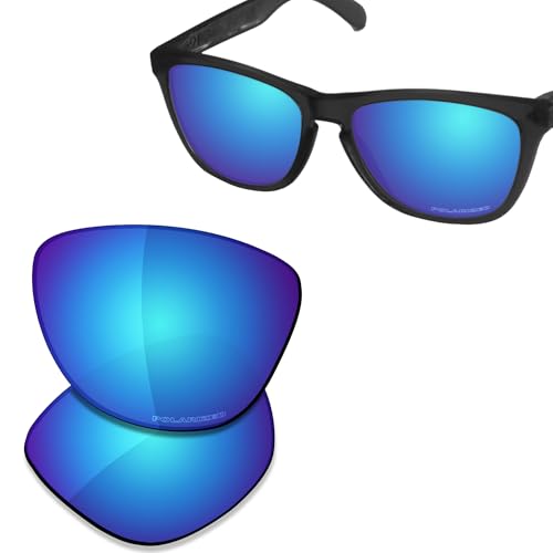Image of SAUCER Premium Replacement Lenses for Oakley Frogskins LX OO2043 | OO2039 | UV400 Protection, Anti-Scratch, Precise Fit