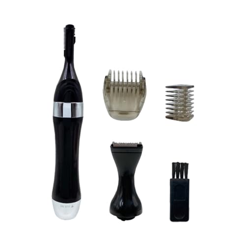 Angoily Instrumento De Depilación Recortadora De Cejas Recortadora De Bigote Recortadora Eléctrica Para Mujeres Cortadora De Pelo Afeitadora Eléctrica Para Hombres Multifunción El