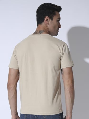 Image of Round Neck Half Sleeve Pure Cotton T-Shirt
