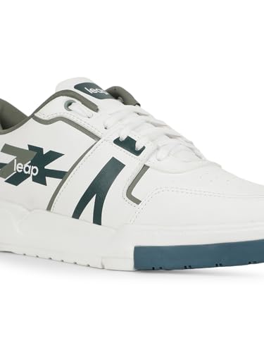 Image of Liberty Leap7x Borden Lacing Casual Sneakers for Men with TPR Sole | PU Upper | Memory Foam Insole | Stylish & Comfortable | Breathable, Lightweight & Flexibility | Shock Absorption