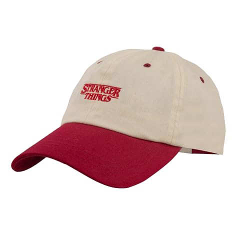Casquette Stranger Things Cinereplicas en coton réglable style rétro
