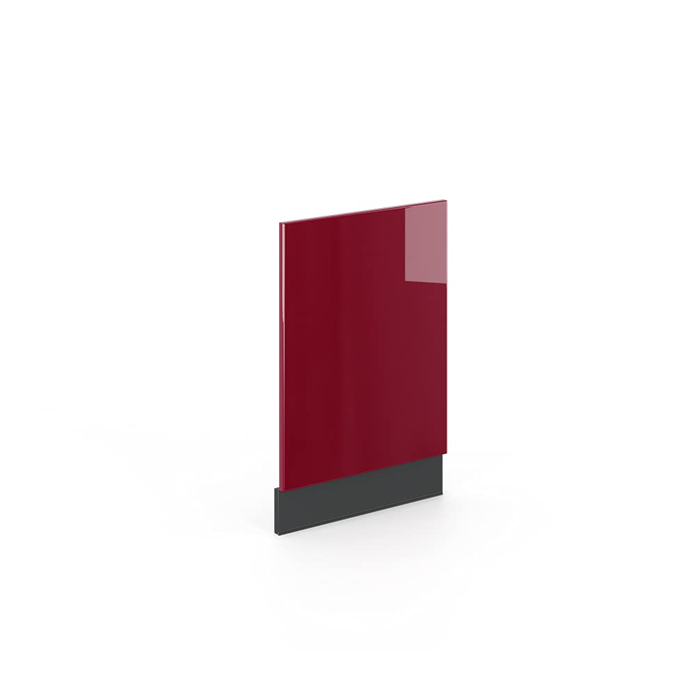 Vicco Front panel Fame-Line, Bordeaux High Gloss, 45 cm without worktop, for combination with other modules from the Fame-Line series โ image 1