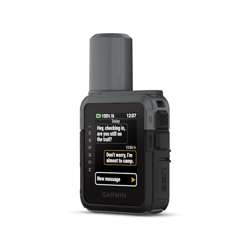 Image of Garmin inReach Mini 3 Satellite Communicator with Global Two-Way Messaging, Color Touchscreen, Interactive SOS, Weather Updates, LiveTrack Location Sharing and Up to 350 Hours Battery Life Bundle