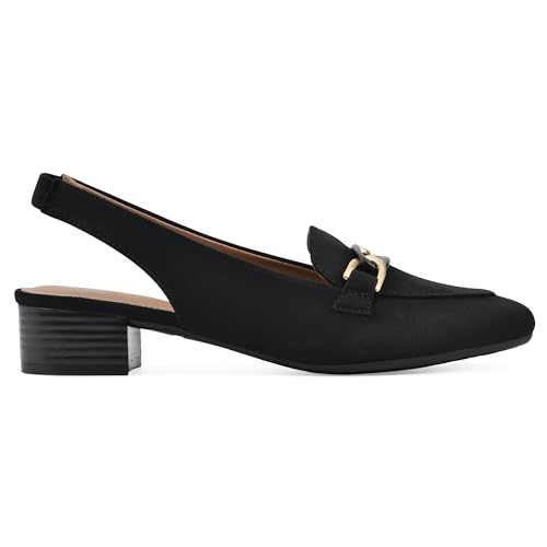 Image of WHITE MOUNTAIN Women's Boreal Low Block Loafer Heel