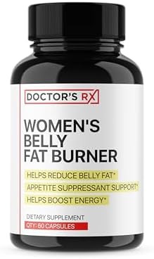 Belly Fat Burner Supplement for Women | Metabolism Booster, Suppress Appetite, Burn Calories | Extra Strength Weight Loss Pills for Women with 8 Strong Ingredients - 60 Servings