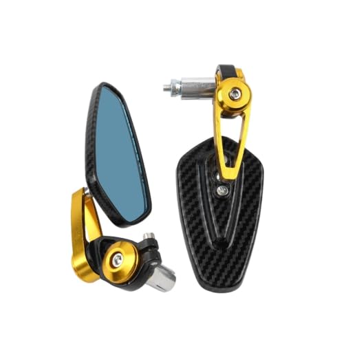 Rétroviseurs moto universels 22mm pour guidon de scooter et quad