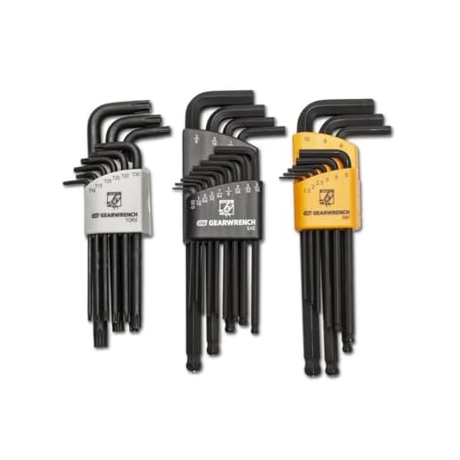 GEARWRENCH 9 Piece Torx Long Arm Hex Key Set - 83522
