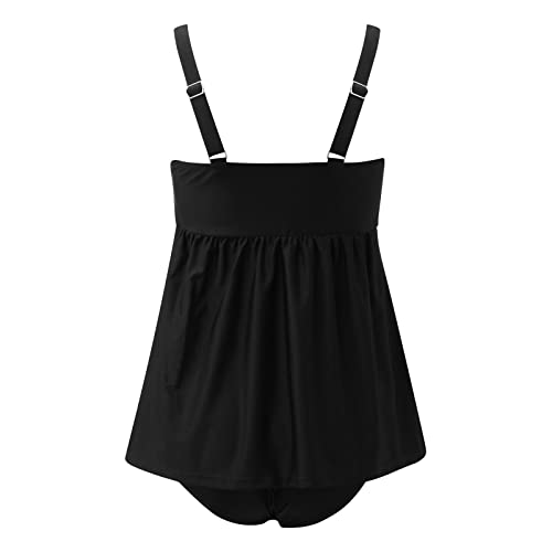 Boys Swimming Suits Size 14-16 Short Size Swimwear Plus Two Piece Suit Control Top Women Swim Tights For Women 2X Black #TOP6