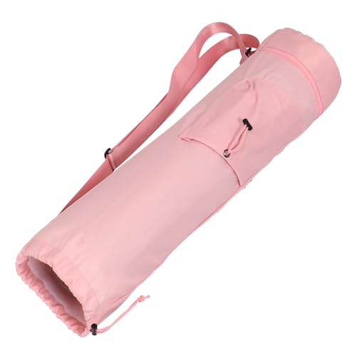 Hemoton Multi Functional Yoga Mat Carrier Bag with Water Bottle Compartment Spacious Storage for Phone Wallet for Men Women Yoga Practice