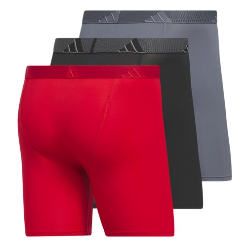 Image of Adidas Men's Performance Boxer Brief Underwear (3 Pack)