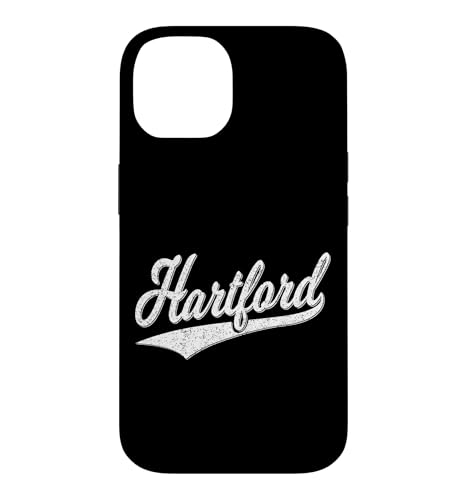 HARTFORD CONNECTICUT VARSITY SCRIPT CLASSIC SPORTS �W���[�W �X�}�z�P�[�X iPhone 14 �p