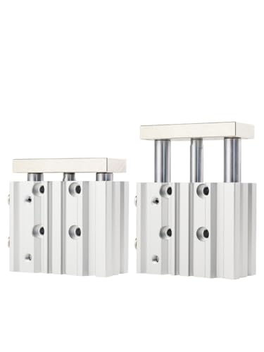 Vérin pneumatique MGPM63*25 trois axes pour stopper les vibrations - 2
