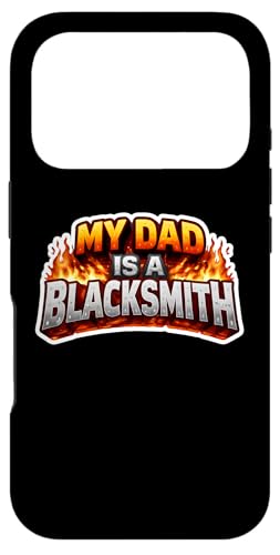 My Dad Is A Blacksmith �q�� ���q �� �L�b�Y ���̎q �j�̎q �X�}�z�P�[�X iPhone 17 Pro �p