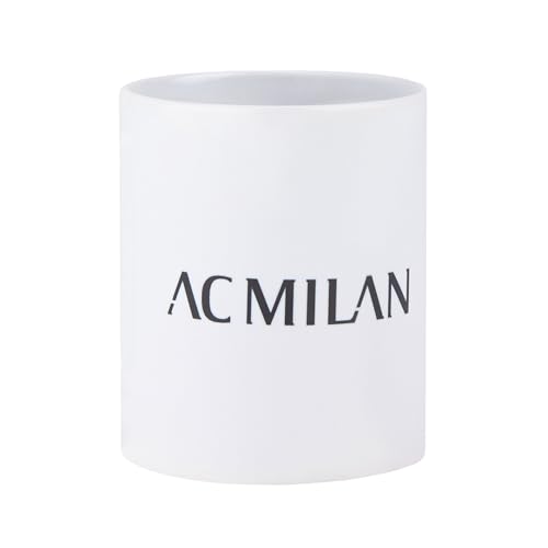 AC Milan Mug, ACM_Tasse Unisex Erwachsene, Weiß, Rossonero