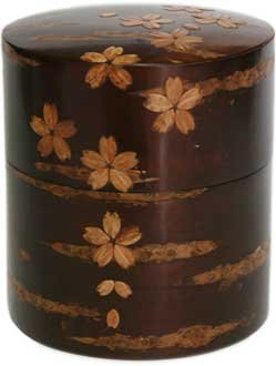 角館 伝統工芸 樺細工 桜皮細工 桜皮細工 さくらボトル 200ml（樺細工） | 角館桜皮細工センター