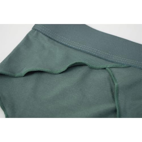 Mens Comfort Leak Proof Briefs Stretch Breathable Athletic Underwear Washable Moisture Wicking Underpant with Pouches4