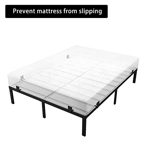 Woozuro Non Slip Mattress Gaskets For Bed Frame, Mattress Holder In Place Gripper, Keep Mattress From Sliding Stopper, 6 Pcs Black Baffle Fit For Box Spring, Wide Applicability #TOP4