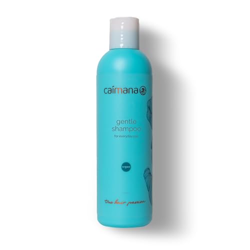 caimana - Gentle Shampoo in Premium Salon Qualität für Schonende Reinigung der Haare & Kopfhaut - Haarpflege für trockenes Haar, sensible Kopfhaut & tägliche Haarwäsche (250 ml)