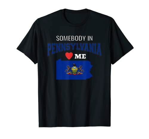 Philadelphia Pa. recuerdo alguien me ama en Pennsylvania Camiseta