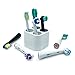 Produktbild Qikfresh - 4er Aufsteckbürsten Halter und Zahnbürstenhalter | für Zahnbürstenköpfe von Oral B, iO, Philips Sonicare, Waterpik, Fairywill | Schnelltrocknend, antibakteriell und schimmelbeständig (Weiß)