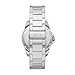 Armani Exchange A｜X Men's Three-Hand Date Silver-Tone Stainless Steel Bracelet Watch (Model: A|X1950)