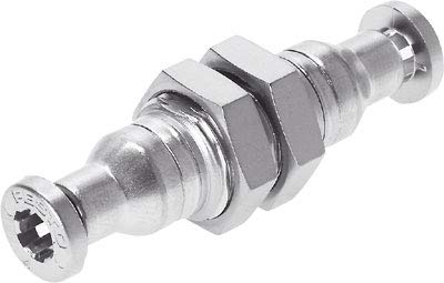 Festo 164211 crqss-6 push-in conector de mamparo