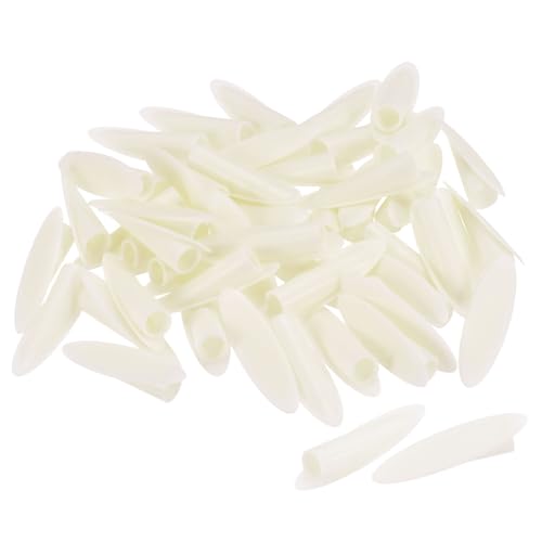 Image of MECCANIXITY 9mm Plastic Pocket Hole Plugs,Wood Plugs for Pocket Hole Jig Working Tool Accessories,Beige Pack of 100