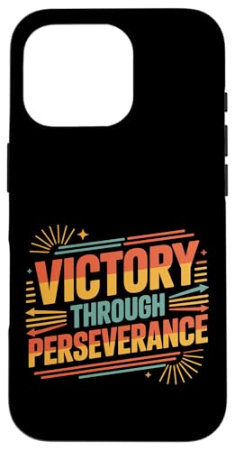 Victory Through Perseverance �}�C���h�Z�b�g�𐬌��ɓ��� - �X�}�z�P�[�X iPhone 16 Pro �p