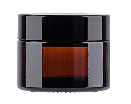 JARBAZAAR [ WHOLESALE PACK OF 30 PC ] 30 GRM AMBER Glass Jar with black Cap and inner lid, for Beauty, Cream, Blends, Skin Care, Hair Care, Travel, Toners, Cosmetic & DIY-image-47