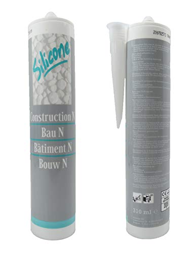 Kartusche Dichtstoff Silikon Transparent 310ml (1) Stück Cover