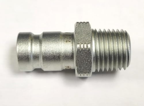 TP PD343 - Aftermarket Flat Face Diagnostic Nipple 1/4 MPT (Parker PD343 Aeroquip FD90-1034-04-04)