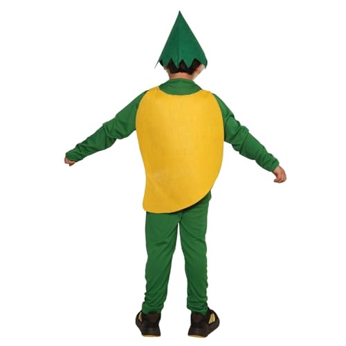 Image of Kaku Fancy Dresses Fruit and Vegetable Costume Paper Cutout with Cap For Kids | Healthy Food Costume For Boys & Girls (Tracksuit Not Included)