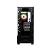 MSI MAG Forge 111R Mid Tower Gaming PC Case (Black,1 x 120mm ARGB Fans, USB 3.2 Gen 1 Type-A, Tempered Glass Panel, Magnetic Dust Filter, ATX, m-ATX, Mini-ITX)