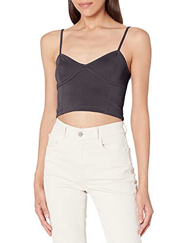 BCBGMAXAZRIA Damen Bralette-Top aus Strick Hemd, schwarz, X-Klein Cover