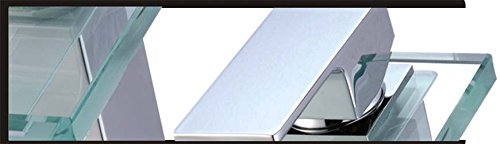 Eaxus LED RGB bateria szklana umywalka łazienkowa chrom kran umywalka jednouchwytowa bateria umywalkowa bateria łazienkowa bateria umywalkowa bateria łazienkowa bateria umywalkowa